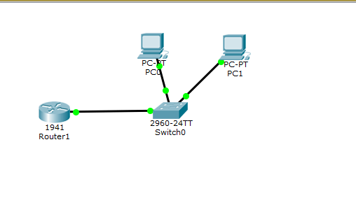 esempio di router on a stick 